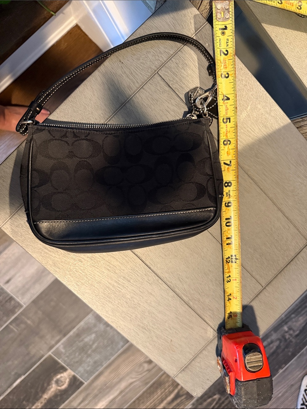 COACH Signature Mini Shoulder Bag - Picture 5 of 7
